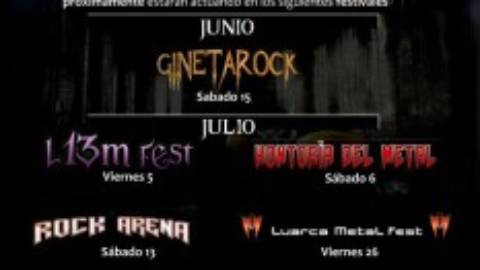 Nuevas fechas festivales confirmadas gira Jose Rubio´s Nova Era