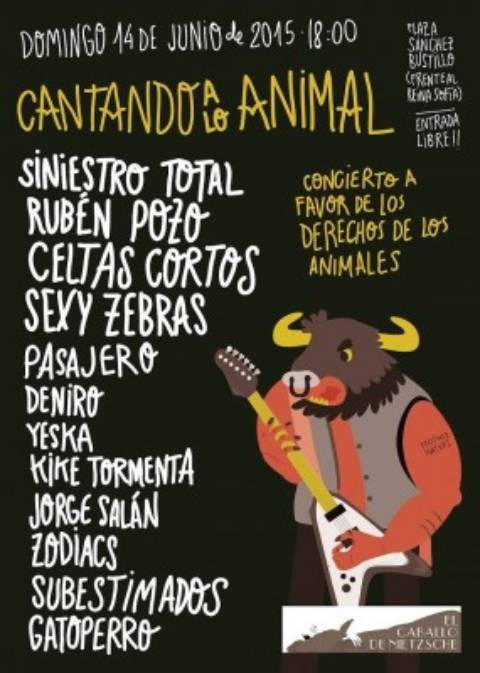 Cantando a lo animal: el primer festival para defender los derechos de los animales