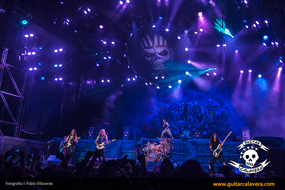 Iron Maiden Resurrection Fest 21 | Guitar Calavera