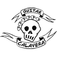 Guitar Calavera
