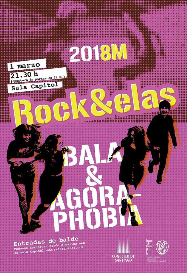cartel Bala Agoraphobia Sala Capitol