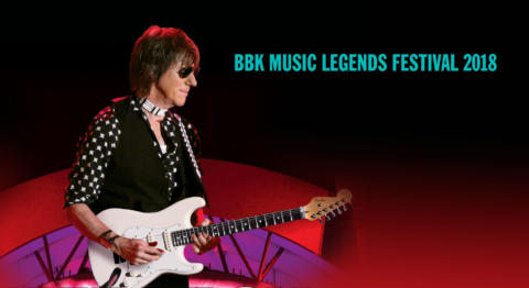 Jeff Beck , cabeza de cartel del BBK Music Legends Festival