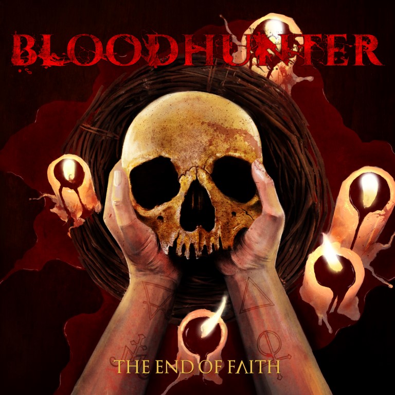 PORTADA THE END OF FAITH BLOODHUNTER | Guitar Calavera
