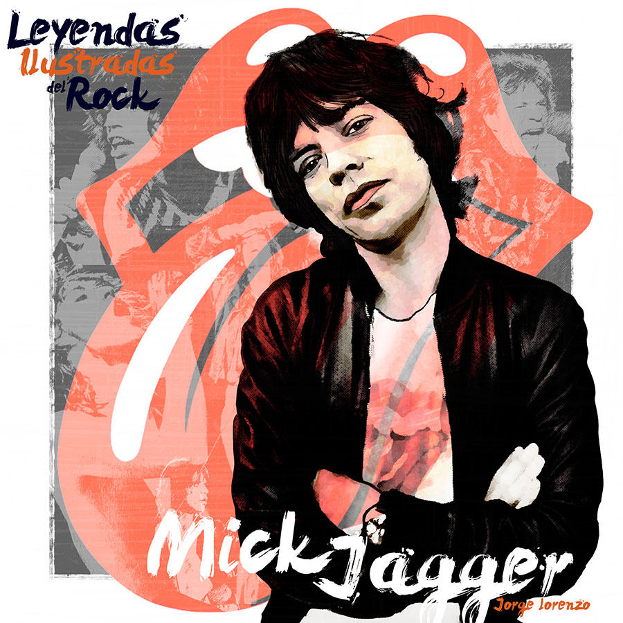 Mick Jagger | Guitar Calavera