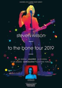Cartel conciertos Steven Wilson 2019 | Guitar Calavera