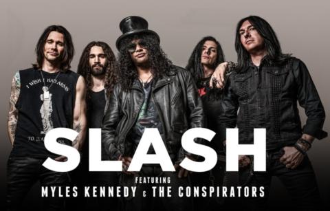 Slash dará dos conciertos en España con Myles Kennedy & the Conspirators