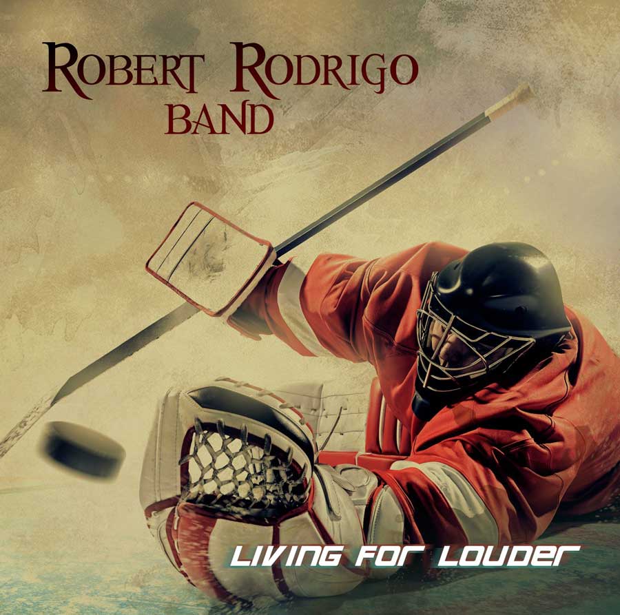 portada Living for Louder | Guitar Calavera