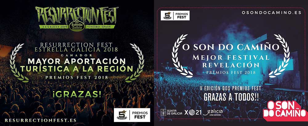 premios fest Resurrection Fest O Son do Camiño