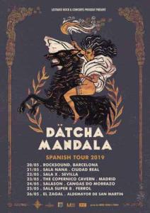 cartel conciertos DATCHA MANDALA