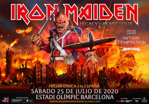 Concierto de Iron Maiden en Barcelona