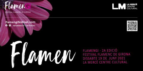 Cartel del Festival de Flamenco de Girona