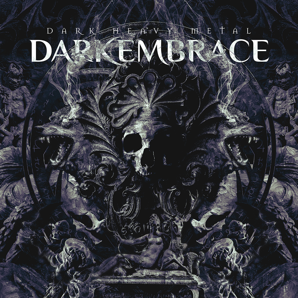 Dark Embrace portada Dark Heavy Metal | Guitar Calavera