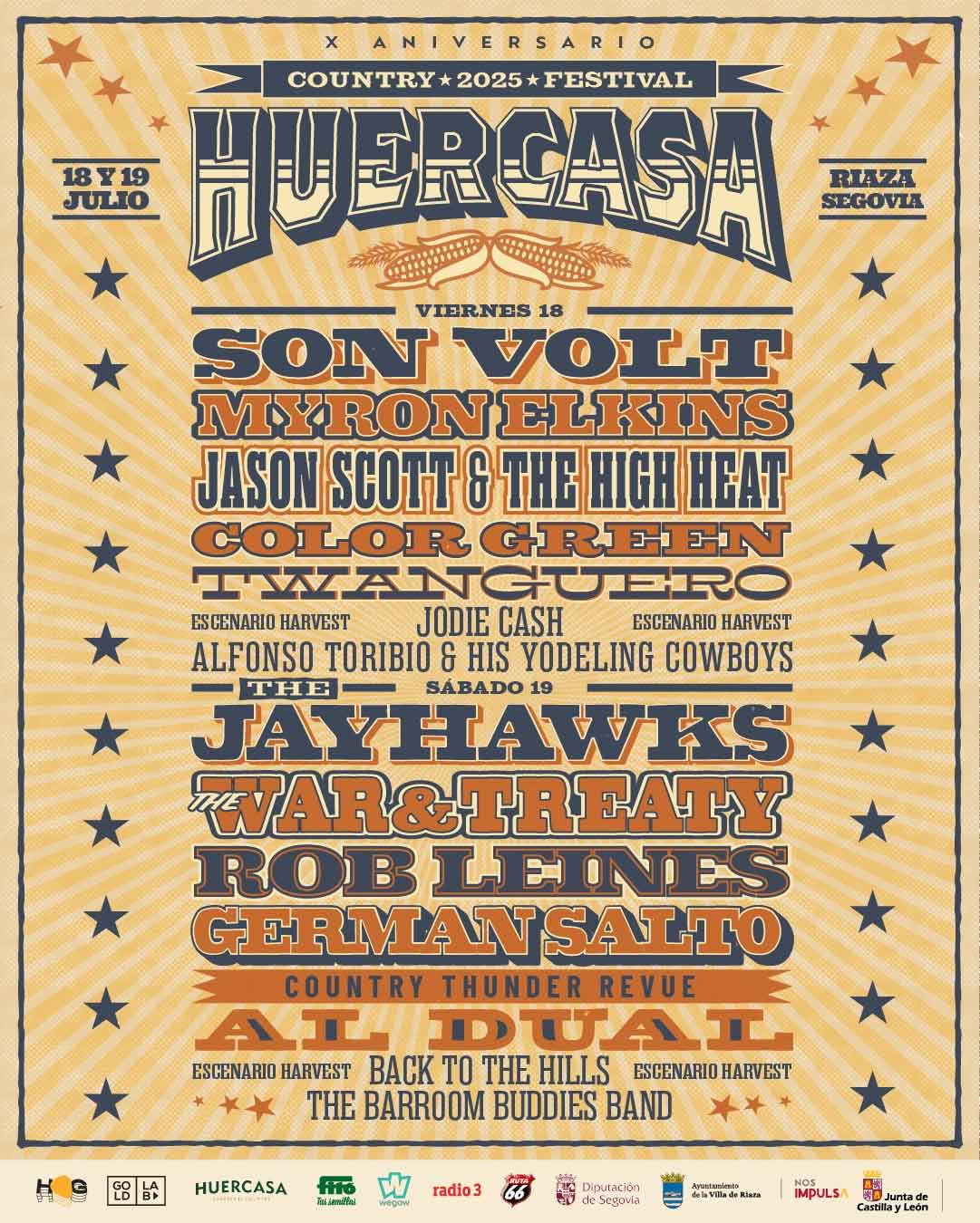 cartel Huercasa Country 2025