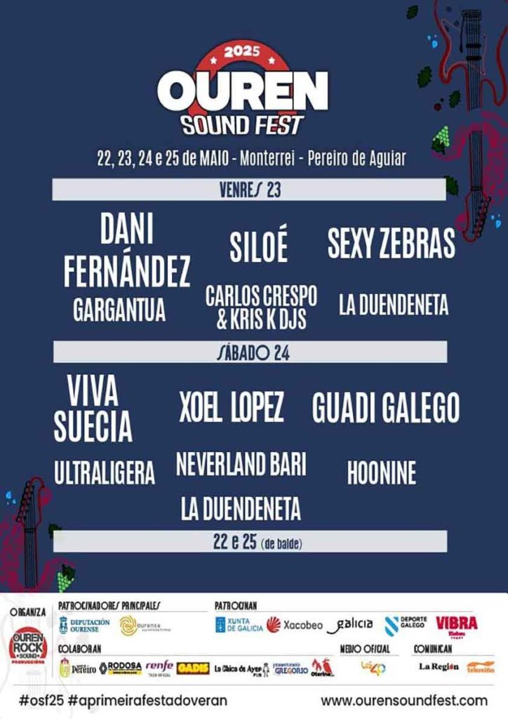 cartel OurenSound Fest 2025