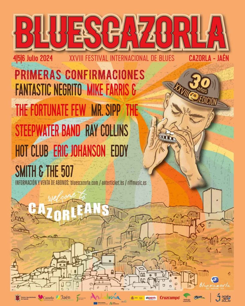 cartel Blues Cazorla Festival 2024