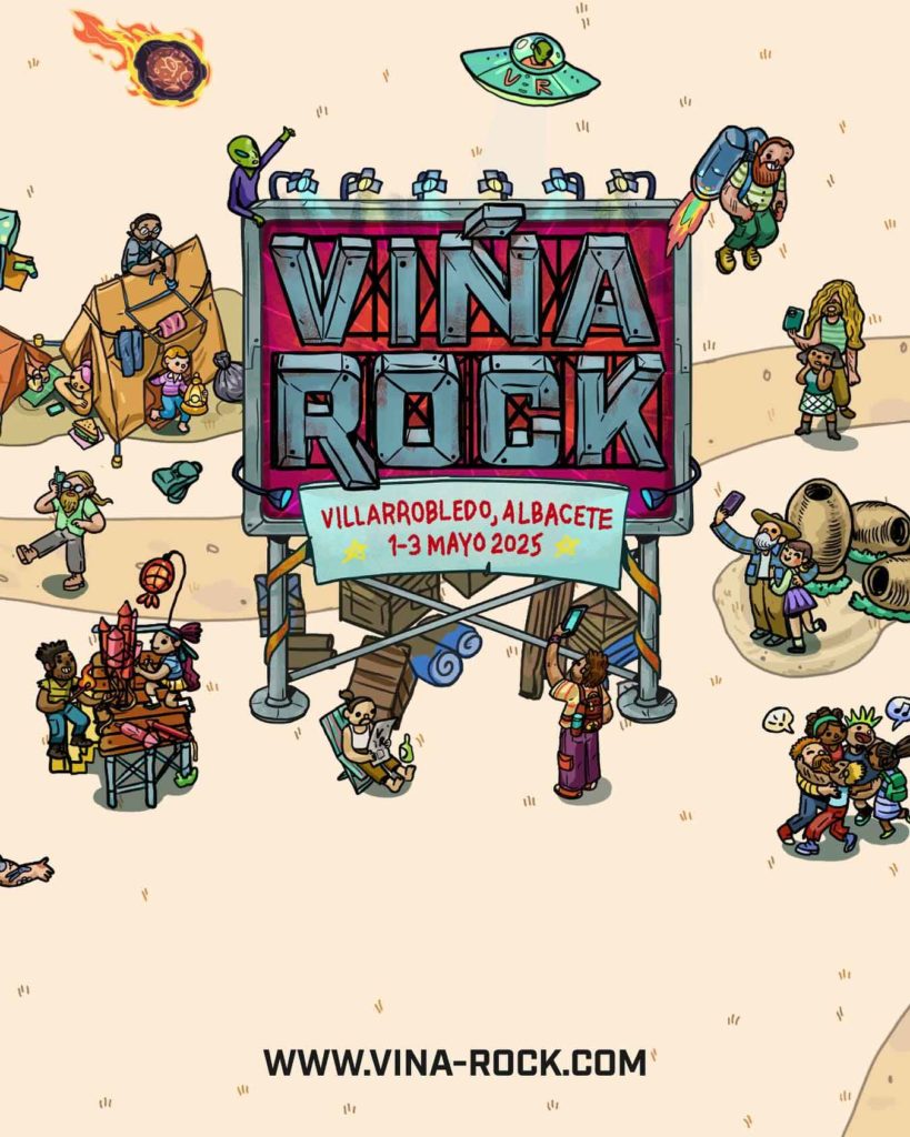 cartel Vina Rock 2025 avance