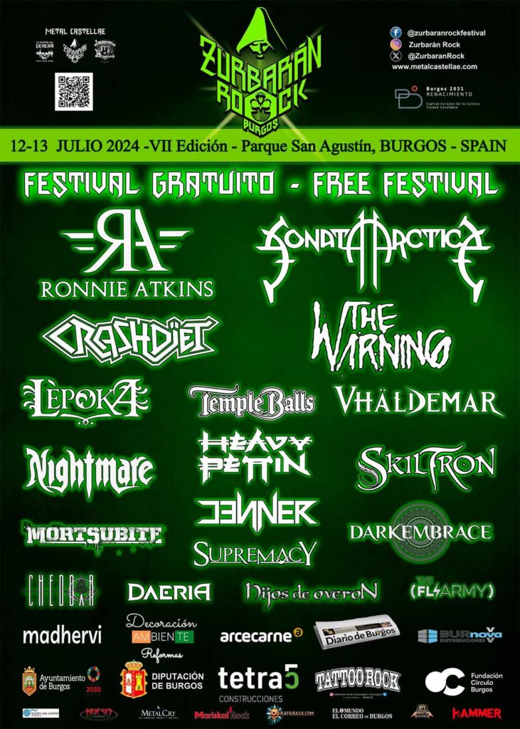 cartel Zurbaran Rock 2024