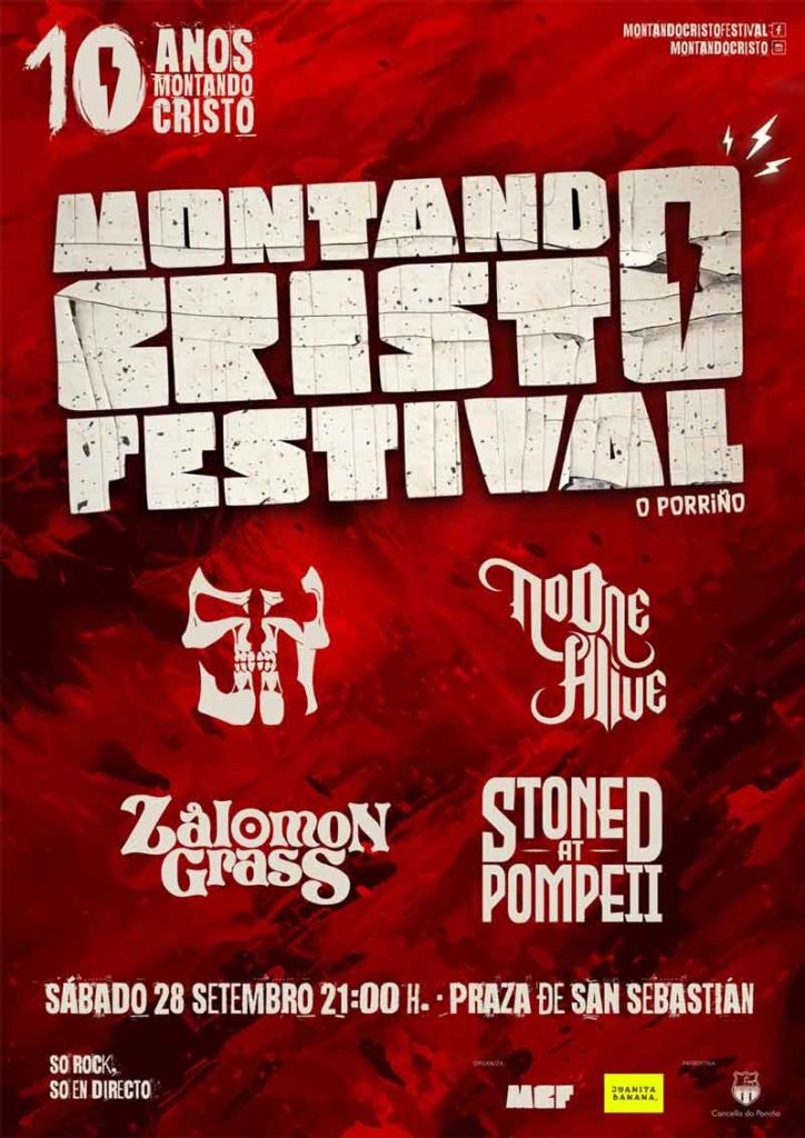 cartel Montando Cristo Festival 2024 10 aniversario