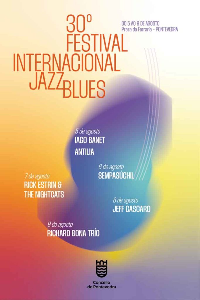 cartel Festival Internacional de Jazz e Blues de Pontevedra 2024