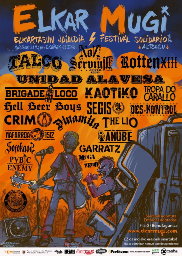 cartel festival Elkar Mugi 2024
