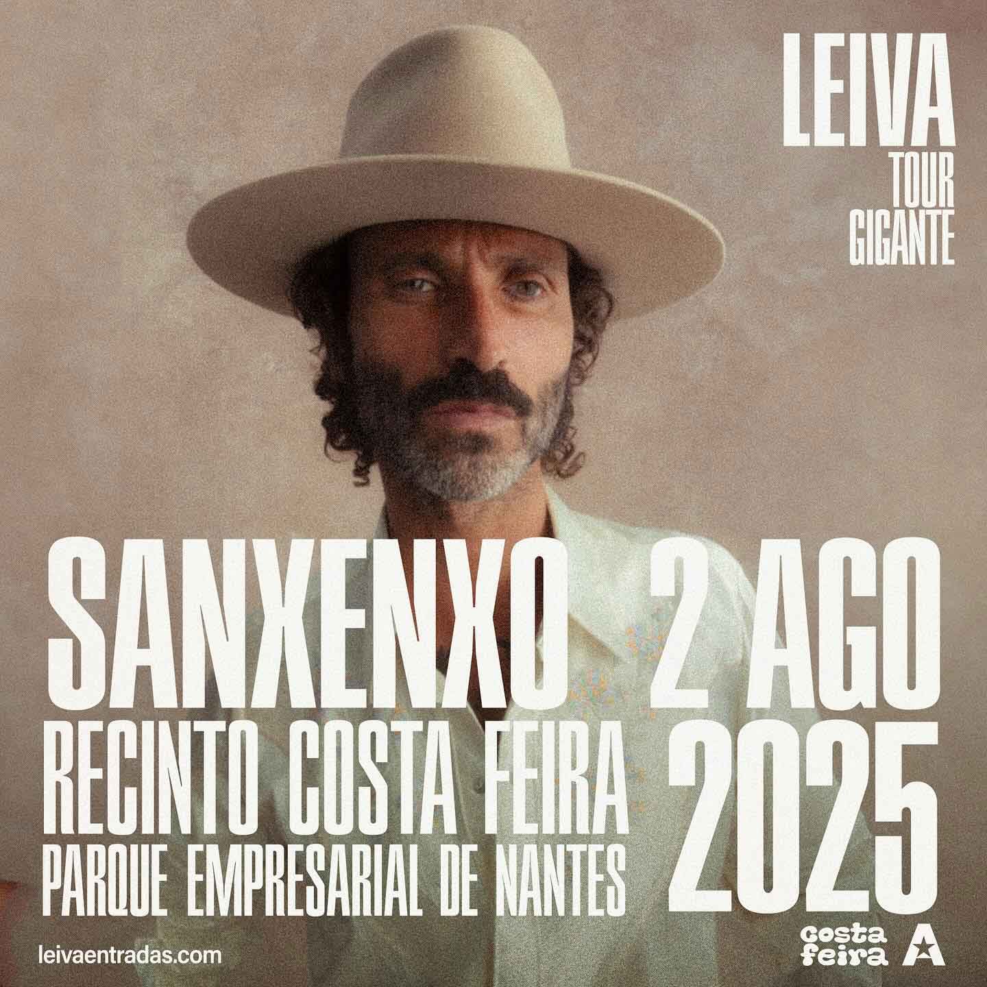 cartel Leiva Costa Feira 2025