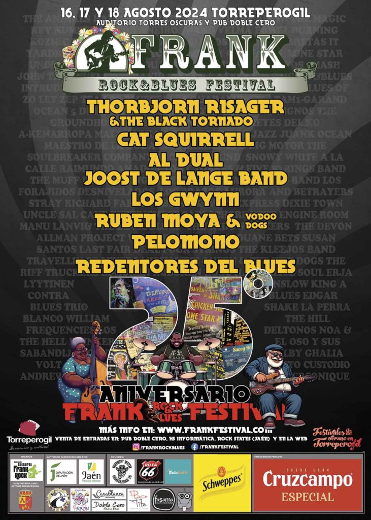 Cartel Frank Rock&Blues Festival 2024
