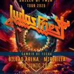 cartel oncierto de Judas Priest en Bilbao nueva fecha