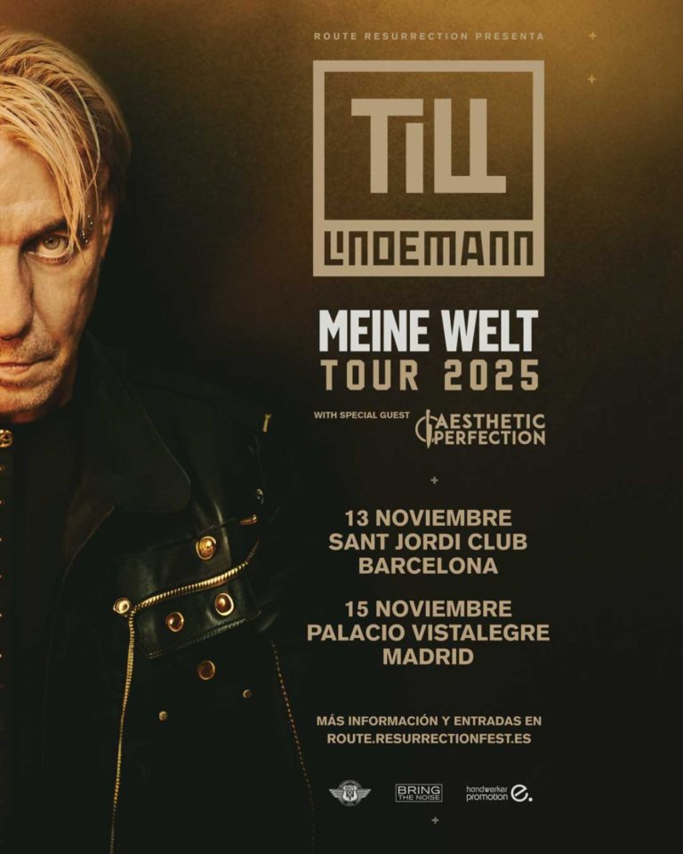Nueva Route Resurrection: ¡Till Lindemann llega a España con su gira de pabellones y gran producción!